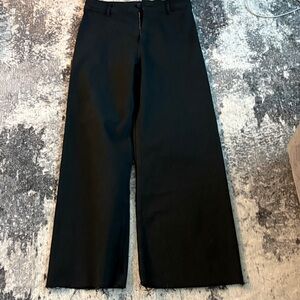 Zara women’s  Black wide leg jeans